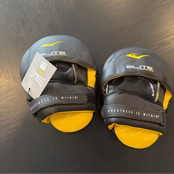 Everlast Other - Everest Elite Leather Mantis Punch Focus Mitts